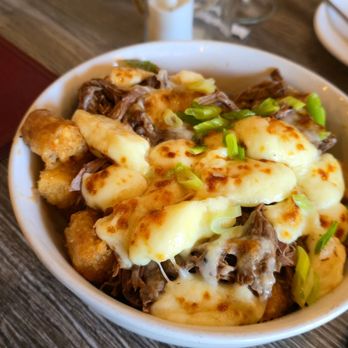 The Monk Pub - Short rib Poutin with tater tots - Pubs Near Me - Whittier, California