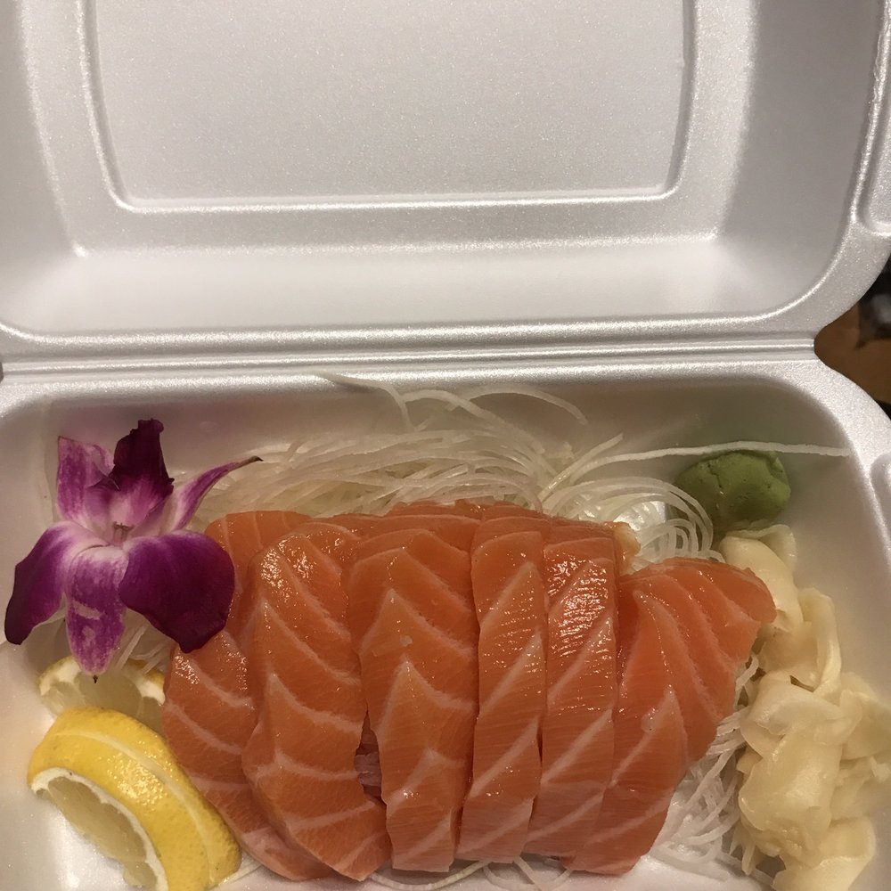 Sanyo Sushi - 1/11/21 salmon Sashimi - Sushi Bars Near Me - Glendora, California Sanyo Sushi - 1/11/21 salmon Sashimi - Sushi Bars Near Me - Glendora, California