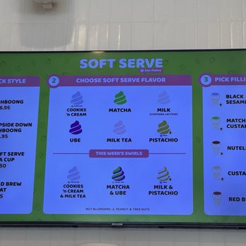 Somisomi - Menu - Ice Cream & Frozen Yogurt Near Me - San Mateo, California Somisomi - Menu - Ice Cream & Frozen Yogurt Near Me - San Mateo, California
