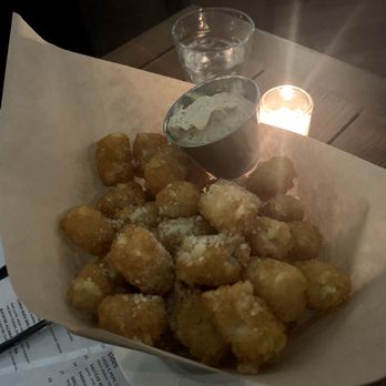 Refinery Rooftop - cacio tater tots - Lounges Near Me - New York, New York Refinery Rooftop - cacio tater tots - Lounges Near Me - New York, New York