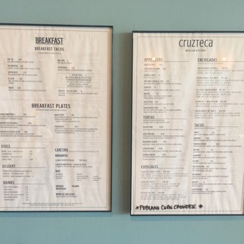 Cruzteca Mexican Kitchen - Menu - Breakfast & Brunch Near Me - Austin, Texas Cruzteca Mexican Kitchen - Menu - Breakfast & Brunch Near Me - Austin, Texas