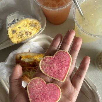 Gigi's Cafe - Two free heart shaped cookies - Breakfast & Brunch Near Me - Burlingame, California