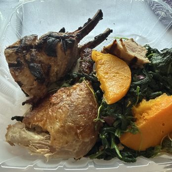 Copley's - Took some of the pork chop and duck to go, because of how fantastic proportion size was! - New American Near Me - Palm Springs, California