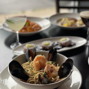 Bocca - a bowl of pasta with shrimp and clams - Italian Near Me - Indianapolis, Indiana Bocca - a bowl of pasta with shrimp and clams - Italian Near Me - Indianapolis, Indiana