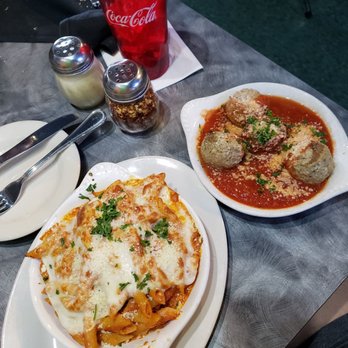 Ceno Grille - Baked ziti and meatballs - Mediterranean Near Me - Cape Coral, Florida Ceno Grille - Baked ziti and meatballs - Mediterranean Near Me - Cape Coral, Florida