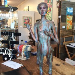 High Country Art & Antiques - Clay centaur $500 - funny