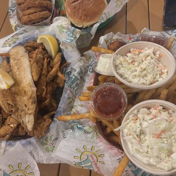 LuLu's Destin - Fried Crab Claws Fried Oysters fried shrimp grilled fish for 2 - Seafood Near Me - Destin, Florida LuLu's Destin - Fried Crab Claws Fried Oysters fried shrimp grilled fish for 2 - Seafood Near Me - Destin, Florida