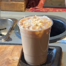 White Mocha Cherry Iced Latte White Mocha Cherry Iced Latte