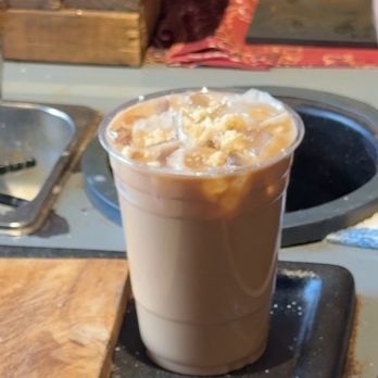 Cacti Coffee Roasters - White Mocha Cherry Iced Latte - Coffee Roasteries Near Me - Pismo Beach, California Cacti Coffee Roasters - White Mocha Cherry Iced Latte - Coffee Roasteries Near Me - Pismo Beach, California