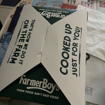 Farmer Boys - To go box - Burgers Near Me - Walnut, California Farmer Boys - To go box - Burgers Near Me - Walnut, California