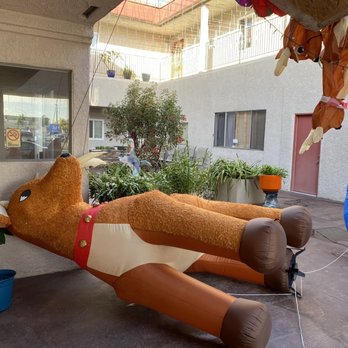 Up2You Cafe - Poor Rudolph & his crew got knocked down by the heavy wind! - Desserts Near Me - San Diego, California Up2You Cafe - Poor Rudolph & his crew got knocked down by the heavy wind! - Desserts Near Me - San Diego, California