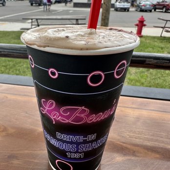 La Beau's - Hot Fudge Brownie Milkshake - Burgers Near Me - Garden City, Utah