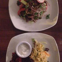Rendezvous At Nargile - Saksuka aubergine again  and very nice Dana sogush beef strips