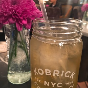 Kobrick Coffee - Ice green tea - Cocktail Bars Near Me - New York, New York