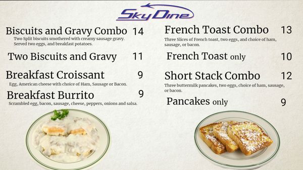 Menu photo 3 Sky Dine Rapid City, SD