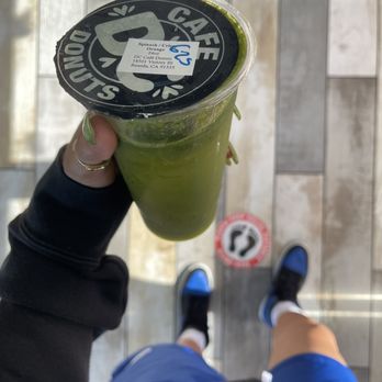 DC Cafe Donuts - green juice. - Donuts Near Me - Reseda, California