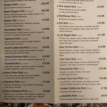 Koi Sushi - Menu - Sushi Bars Near Me - Omaha, Nebraska