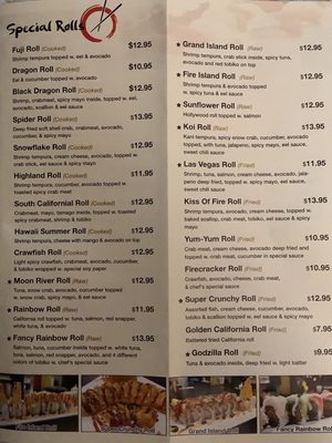 Menu photo 2 Koi Sushi Omaha, NE