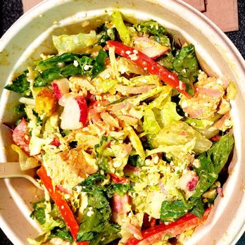 Chopt Creative Salad Co. - Shake Hands with Chili Lime Caesar Salad with Aji Verde and Chipotle Chicken!! - Salad Near Me - Morris Plains, New Jersey Chopt Creative Salad Co. - Shake Hands with Chili Lime Caesar Salad with Aji Verde and Chipotle Chicken!! - Salad Near Me - Morris Plains, New Jersey