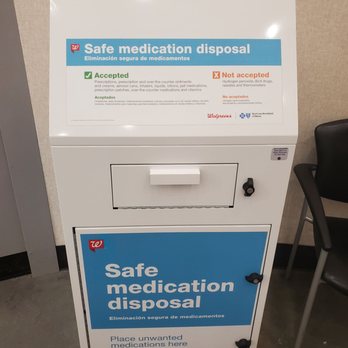 Walgreens - a safe medication disposal machine - Cosmetics & Beauty Supply Near Me - Chicago, Illinois Walgreens - a safe medication disposal machine - Cosmetics & Beauty Supply Near Me - Chicago, Illinois