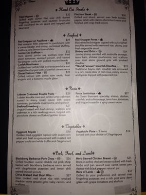 Menu photo 8 Owen Brennan's Memphis, TN