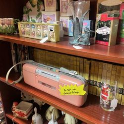 Cool Treasures Antiques & Collectibles - Cute vintage glasses and decor, plus a retro 80s boombox!