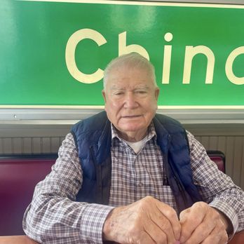 Super Chili Burgers - Daddy, waiting patiently for his hamburger and zucchinis - Burgers Near Me - Chino, California Super Chili Burgers - Daddy, waiting patiently for his hamburger and zucchinis - Burgers Near Me - Chino, California