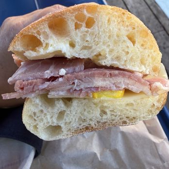 Bread and Butter Bakery - Ham + butter + cheese + pickles - Bakeries Near Me - Santa Monica, California Bread and Butter Bakery - Ham + butter + cheese + pickles - Bakeries Near Me - Santa Monica, California