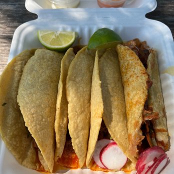 Tacos Las Mamis - 3 Mamis birria tacos and a vegan questaco - Food Trucks Near Me - Cedar Park, Texas Tacos Las Mamis - 3 Mamis birria tacos and a vegan questaco - Food Trucks Near Me - Cedar Park, Texas