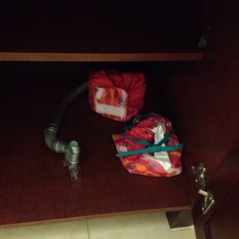 Courtyard by Marriott Houston Katy Mills - Snorkel gear and pool floats left in cabinet upon check in. Gross! - Hotels Near Me - Katy, Texas