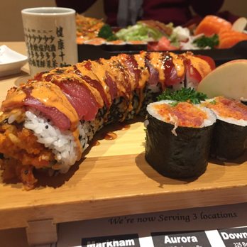 Mi Ne Sushi - the spicy tuna roll - Sushi Bars Near Me - Aurora, Ontario Mi Ne Sushi - the spicy tuna roll - Sushi Bars Near Me - Aurora, Ontario