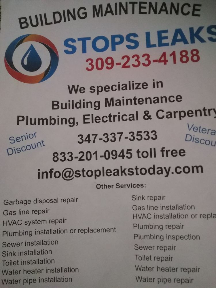 Slide of Stop Leaks First Time