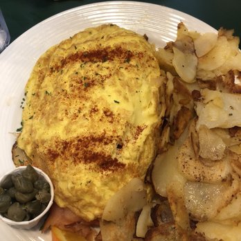 The Frog Pond - Lox omelette - Breakfast & Brunch Near Me - St Pete Beach, Florida The Frog Pond - Lox omelette - Breakfast & Brunch Near Me - St Pete Beach, Florida