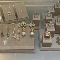 Alper Jewelry - Recent display case