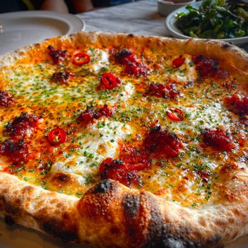 Stock TC - RICOTTA E 'NDUJA $26
Mozzarella, ricotta, 'nduja (pork), honey, chili, chives - International Grocery Near Me - Toronto, Ontario Stock TC - RICOTTA E 'NDUJA $26
Mozzarella, ricotta, 'nduja (pork), honey, chili, chives - International Grocery Near Me - Toronto, Ontario