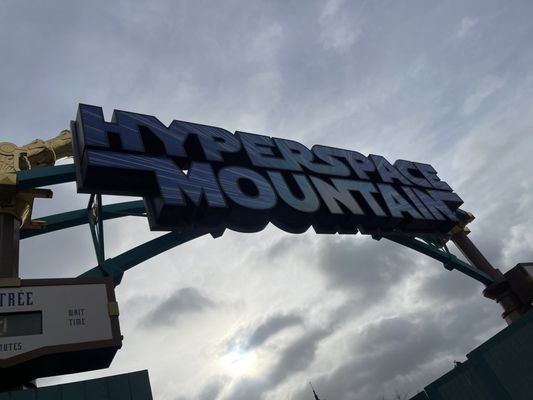 Star Wars Hyperspace Mountain by null