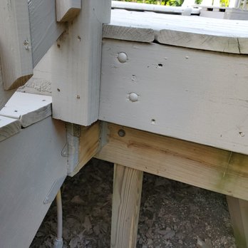 Deckworks - Missed a spot - Decks & Railing Near Me