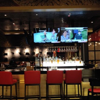 P.F. Chang's -  a bar with red chairs - Asian Fusion Near Me - Rockaway, New Jersey