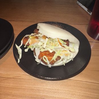 Ramen San - Fried Chicken Mini Mantou Bun - Whiskey Bars Near Me - Chicago, Illinois Ramen San - Fried Chicken Mini Mantou Bun - Whiskey Bars Near Me - Chicago, Illinois
