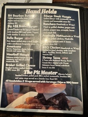 Menu photo 1 Barrel Heads Lawrenceburg, IN Menu photo 1 Barrel Heads Lawrenceburg, IN