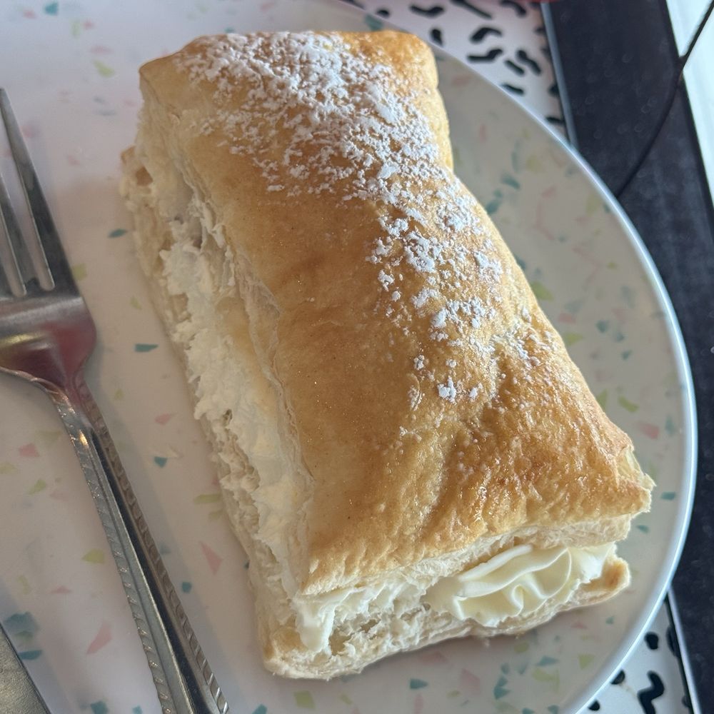 Bohemia Cafe and Bakery - Amazing pastry with surprise jam filling inside the cream filling - Cafes Near Me - Vicksburg, Mississippi Bohemia Cafe and Bakery - Amazing pastry with surprise jam filling inside the cream filling - Cafes Near Me - Vicksburg, Mississippi
