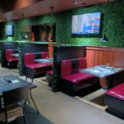 Zoke Restro-Lounge - Another view of the seating. It looks like they may have a "party" room for special events.