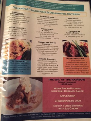 Menu photo 3 The Old Triangle Charlottetown, PE Menu photo 3 The Old Triangle Charlottetown, PE