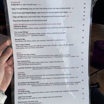 Cliff House Restaurant - American Near Me - Stowe, Vermont