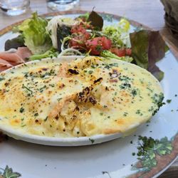 Le Médiéval - Spaetzle tartiflette