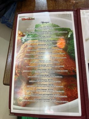 Menu photo 4 BMG Thai Asian Restaurant Mill Creek, WA Menu photo 4 BMG Thai Asian Restaurant Mill Creek, WA