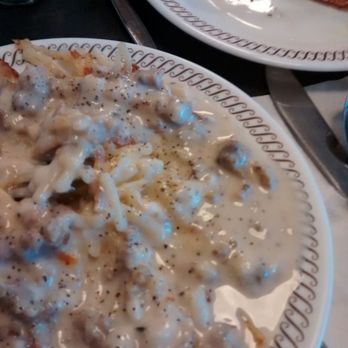 Waffle House - Houston - Gravy over hash browns - Diners Near Me - Houston, Texas