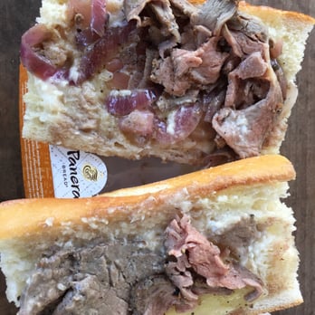 Panera Bread - The little bit of steak and also a raw piece of chicken - Salad Near Me - Chico, California