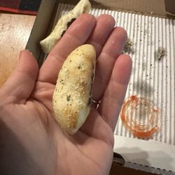 Propaganda Pizza - This is supposed to be a garlic bread stick