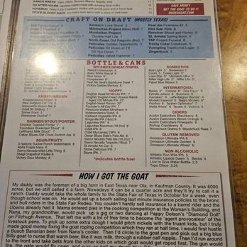 Rodeo Goat - Menu - Burgers Near Me - Dallas, Texas Rodeo Goat - Menu - Burgers Near Me - Dallas, Texas
